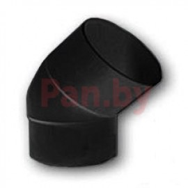 Колено (отвод) водосточной трубы Murol 130 80мм, 67 град., Коричневый