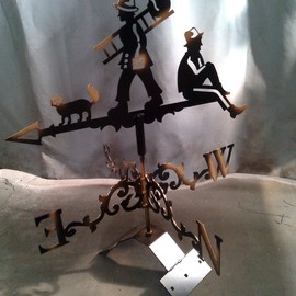 Флюгер Трубочист